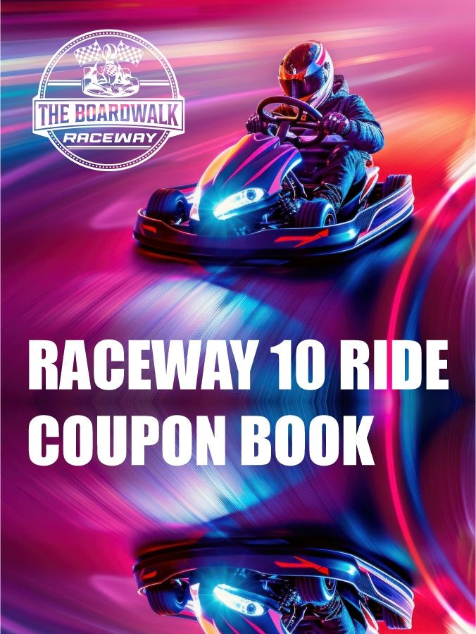 RACEWAY 10 RIDE COUPON BOOK